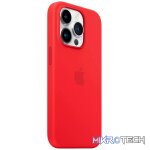 Apple iPhone 14 Pro Silicone Case with MagSafe - (PRODUCT)RED - Image 2