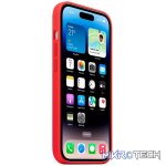 Apple iPhone 14 Pro Silicone Case with MagSafe - (PRODUCT)RED - Image 3