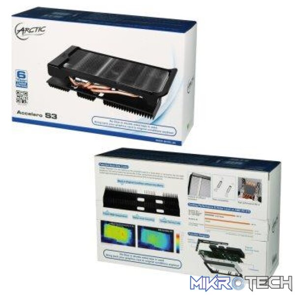 Arctic Accelero S3 Passive Graphics Card Cooler for arctic Silence - Image 9
