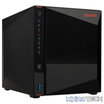 Asustor Intel Celeron J4105 4 Bay NAS Case No Hard Drive