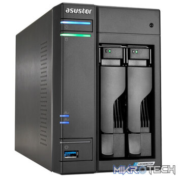 Asustor Lockerstor 2 2 Bay NAS No Hard Drive