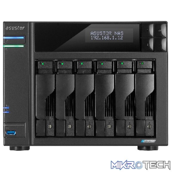 Asustor Lockerstor 6 Gen2 6 Bay NAS No Hard Drive - Image 3
