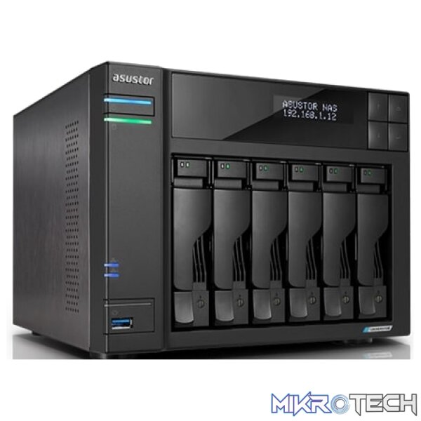 Asustor Lockerstor 6 Gen2 6 Bay NAS No Hard Drive Asustor Lockerstor 6 Gen2 6 Bay NAS No Hard Drive