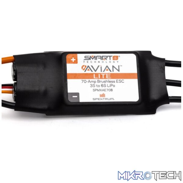 Avian 70-Amp Smart Lite Brushless ESC Avian 70-Amp Smart Lite Brushless ESC