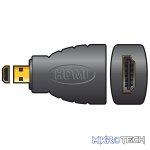 Avlink - Adap Hdmi F - Hdmi Mini M Gold - Image 2
