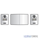 Avlink - Modular Cord Coupler 6P4C