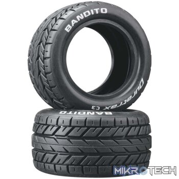 Bandito 1/10 Buggy Tire Rear 4WD C3 (2)