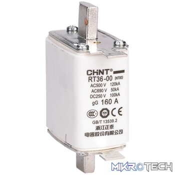 Battery Fuse 160A AC500V/DC250V gG/gL(NHR17-