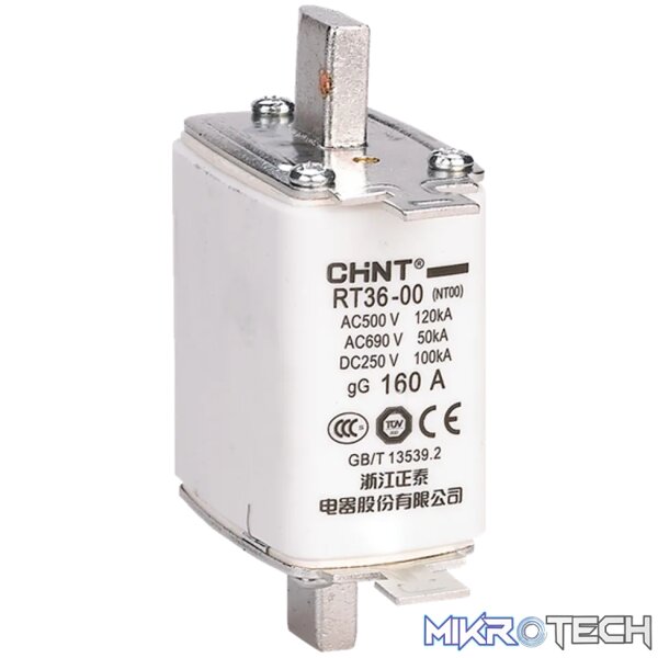 Battery Fuse 160A AC500V/DC250V gG/gL(NHR17- Battery Fuse 160A AC500V/DC250V gG/gL(NHR17-