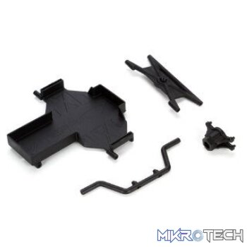 Battery Tray & Spare Tire Mount: Twin Ha