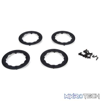 Beadlock Ring Black w/ Screws (4): 22SC