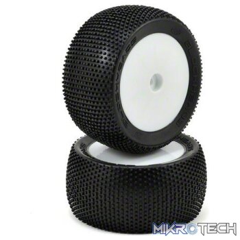Blockhead Tires Mounted (2): Mini 8T