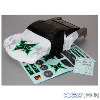 * Body Black/Green: 1:10 2wd Torment