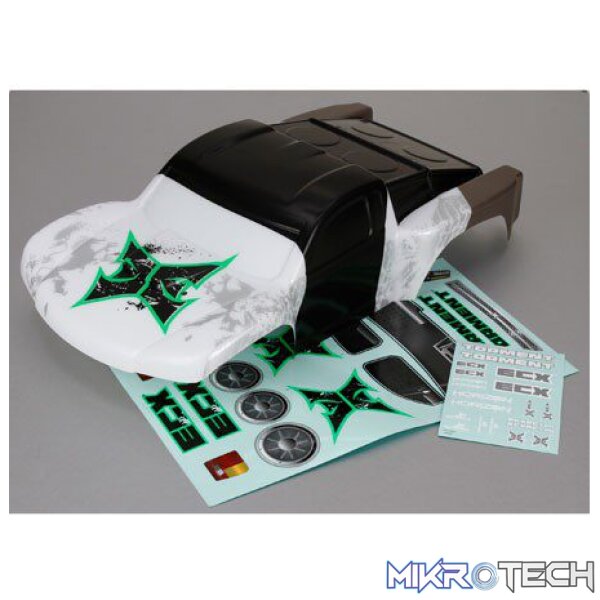 * Body Black/Green: 1:10 2wd Torment * Body Black/Green: 1:10 2wd Torment