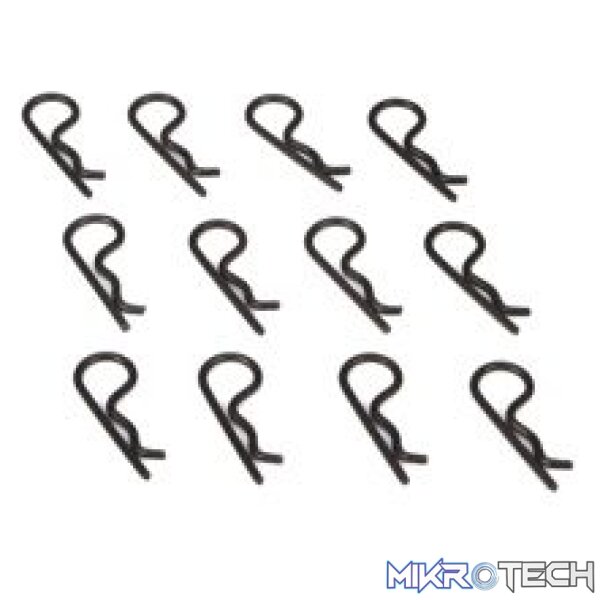 Body Clips Black (12): 22 Body Clips Black (12): 22