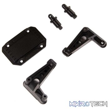 Body Mount Set Rear Jeep JLU: SCX10III