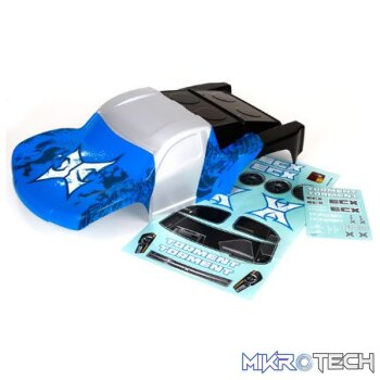 * Body Silver/Blue: 1:10 2wd Torment