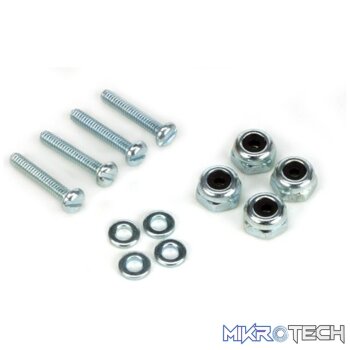 Bolt & Lock Nut Set 2-56 x 1/2