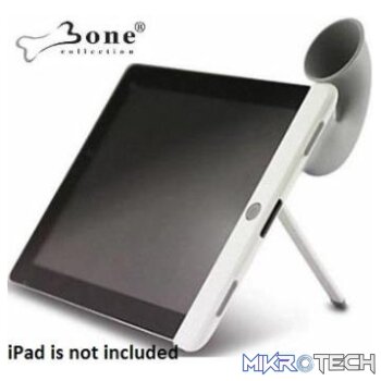 Bone Collection Horn Stand with Sound Amplifier for iPad 2
