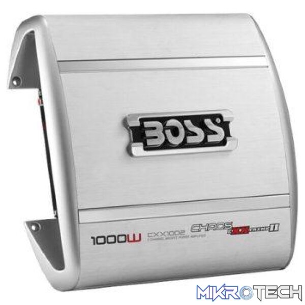 Boss Audio CHAOS EXXTREME 1000 Watts 2-Channel MOSFET Power Amplifier Boss Audio CHAOS EXXTREME 1000 Watts 2-Channel MOSFET Power Amplifier