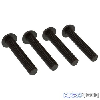 Button Head Hex Machine Screw M4x22mm (4