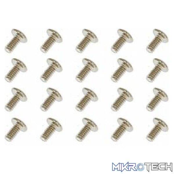 Button Head Mechine Screw (M2x4)x20 Button Head Mechine Screw (M2x4)x20