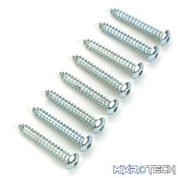 Button Head Screws 4 x 3/4in (8)