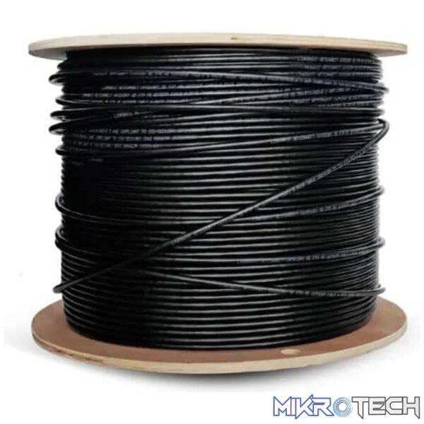 CAT5E SOLID 500M STP UV BLACK / OUTDOOR SHIELDED CAT5E SOLID 500M STP UV BLACK / OUTDOOR SHIELDED