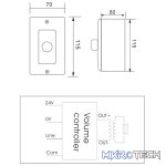 Filo - Cavvc60 60W Volume Control W/ Transformer W/Back Box - Image 2