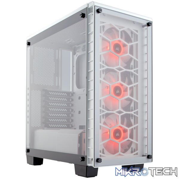 CC-9011129-WW-Gallery-CC-9011129-WW-460X-RGB-White-01 Corsair Crystal Series 460X ATX PC Chassis with White color scheme - Image 1