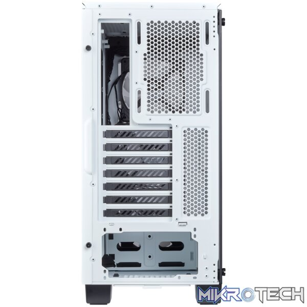Corsair Crystal Series 460X ATX PC Chassis with White color scheme - Image 8