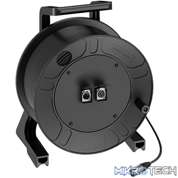 CDDX002L50_1 Roxtone - 50M 1:1 Dmx Extension On Reel With Loop Out - Image 1