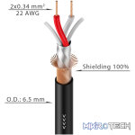 Roxtone - 50M 1:1 Dmx Extension On Reel With Loop Out - Image 2