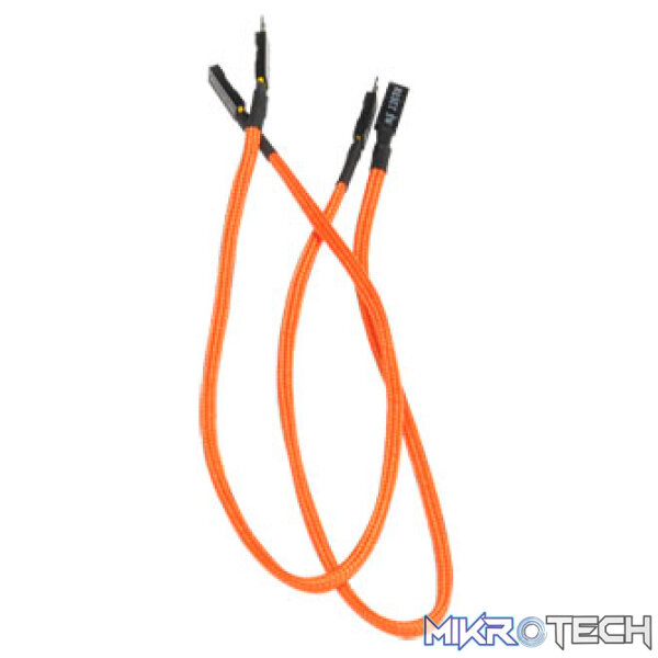 CH-BA2IOO Bitfenix Orange alchemy multi sleeved 2pin i/o 30cm extension cable - Image 1