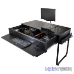 Lian-li DK-02 Computer Desk 1250mm wide for dual systems - Image 3