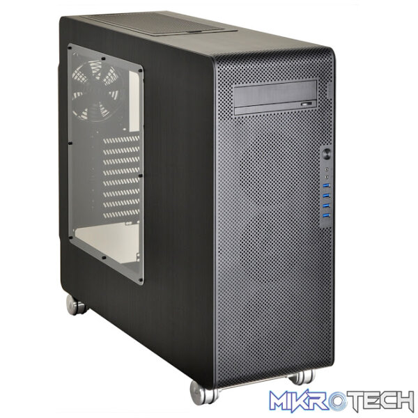 CH-LV1000LWX Lian-li pc-V1000L Black E-ATX/ XL-ATX Windowed Full Tower Chassis - Image 1