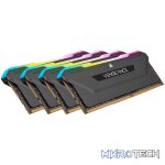 Corsair Vengeance RGB Pro SL 128GB (4x32GB kit) DDR4-3200 CL16 1.35V 288pin Memory kit Black - Image 3