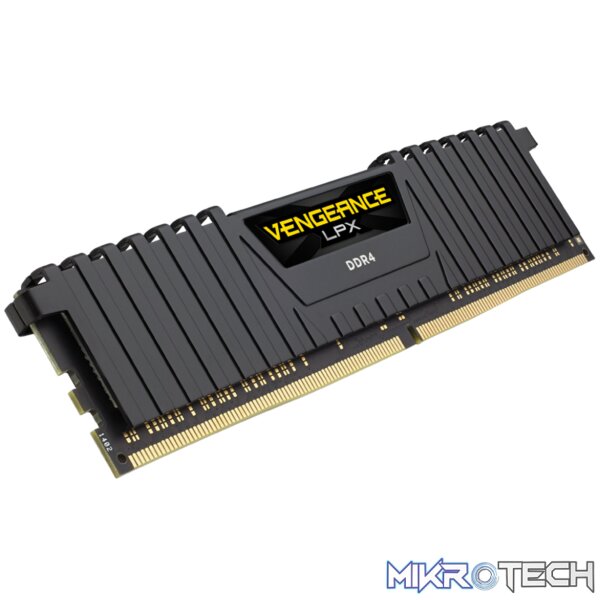 Corsair Vengeance LPX 16GB (16GB x 1 kit) DDR4-3600 CL18 1.35V 288 pin Desktop Memory Black - Image 2