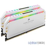 Corsair Dominator Platinum RGB 16GB (8GB x 2 kit) DDR4-3200 288 pin 1.35V Memory Module White