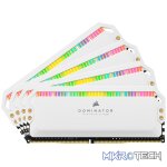 Corsair Dominator Platinum RGB 32Gb(8Gb x 4) DDR4-4000 (pc4-31999) CL19 1.35v Desktop Memory Module with White heatsink - Image 2