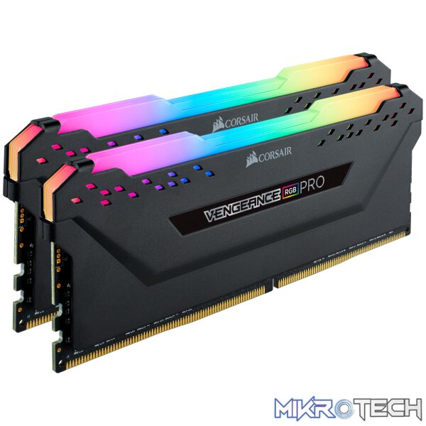 CMW16GX4M2K4266C19-Gallery-Vengeance-RGB-Pro-10-2up_jnlz-o0 Corsair Vengeance RGB Pro 16GB (2x8GB kit) DDR4-3200 CL16 1.35V 288 pin desktop memory - Image 1