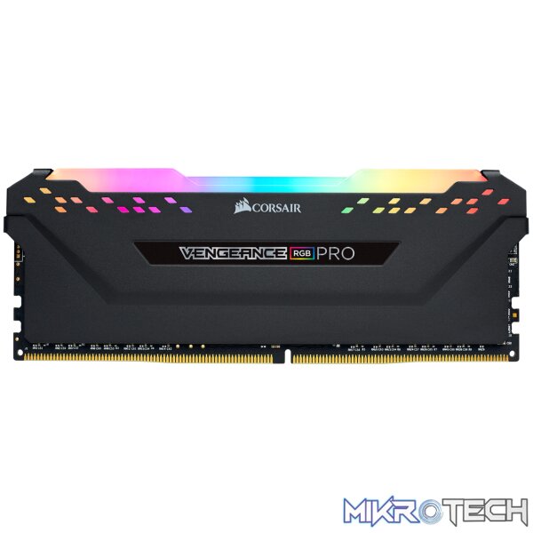 Corsair Vengeance RGB Pro 128Gb(32Gbx 4) DDR4-3200 (pc4-25600) CL16 1.35v Desktop Memory Module - Image 2