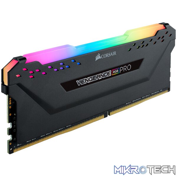 Corsair Vengeance RGB Pro 8GB (1 x 8GB kit) DDR4-3200 CL16 1.35V 288 pin Desktop Memory - Image 4