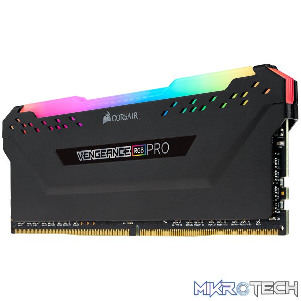 Corsair Vengeance RGB Pro 8GB (1 x 8GB kit) DDR4-3200 CL16 1.35V 288 pin Desktop Memory - Image 3