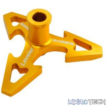 * CNC Aluminum Swashplate Leveler Gold;