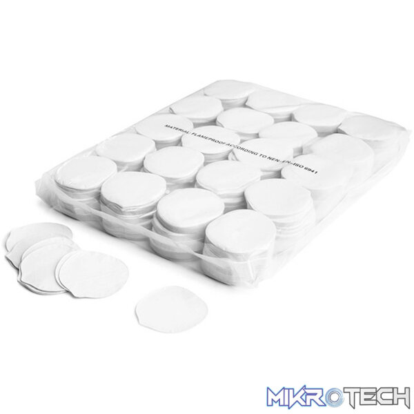 CON05WH Magic Fx - White Rose Petals Slowfall Confetti Rose Petals - Image 1