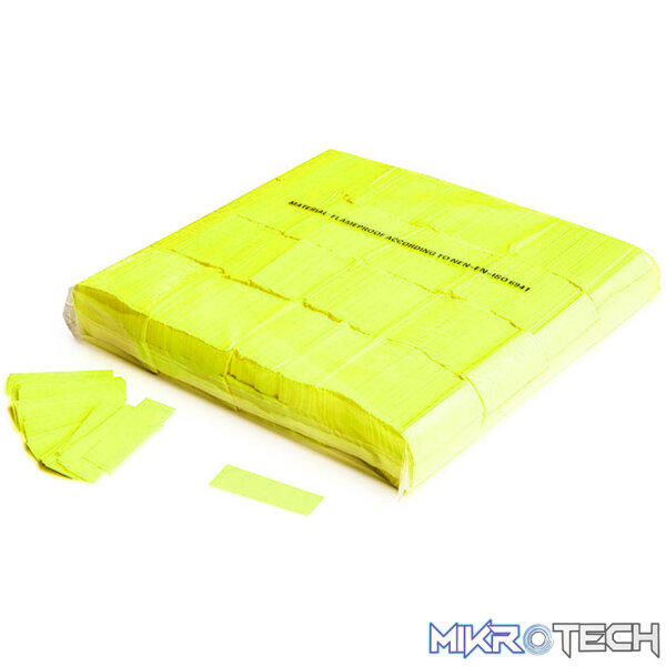 CON09YL Magic Fx - Fluo Yellow Slowfall Uv Confetti - Image 1