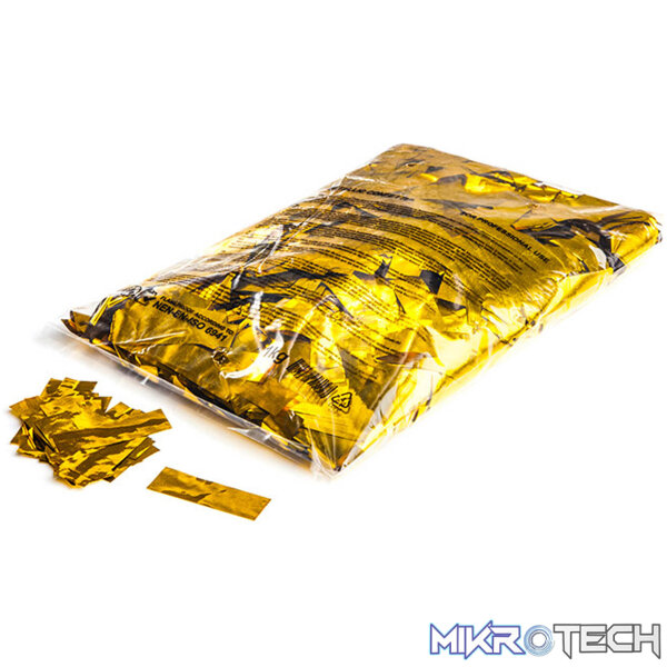 CON10GL Magic Fx - Gold Metallic Confetti Rectangles - Image 1
