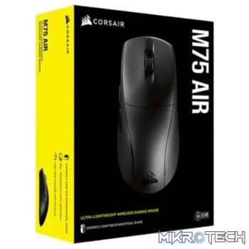 CORSAIR M75 AIR WIRELESS Ultra-Lightweight Gaming Mouse – Black