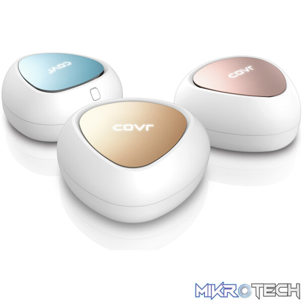 COVR-C1203_A1_Image-L_01__ThreeColors D-Link Covr Dual Band AC1200 MU-MIMO Whole Home Wi-Fi System (3x COVR-C1200 Bundle Pack) - Image 1